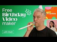 Video thumbnail for Create Unforgettable Birthday Videos: Easy Step-by-Step Guide!