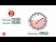Video thumbnail for Measure Time Intervals. Grade 3