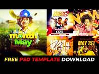 Video thumbnail for FREE PSD FLYERS (Happy New Month) | 100% EDITABLE - Photoshop PSD Files Download FREE