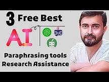 Video thumbnail for Three best paraphrasing free AI tools | Plagiarism free writing using AI | AI rewrites your content