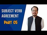 Video thumbnail for Subject Verb Agreement | English Lesson | Common Grammar Mistakes| grammar
