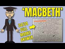Video thumbnail for 100% Full Marks 'Macbeth' Answer