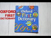 Video thumbnail for ENGLISH BOOKS for children oxford first dictionary
