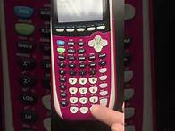 Video thumbnail for How to get radical form answers on a TI 84 or TI 83 calculator