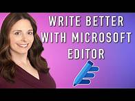 Video thumbnail for Write Better with Microsoft Editor & Word Grammar Settings - FREE Business Writing Tips PDF