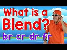 Video thumbnail for What Is a Blend? | br, cr, dr, fr | Writing & Reading Skills for Kids | Phonics Song | Jack Hartmann