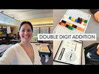 Video thumbnail for How to Teach Double Digit Addition & Subtraction in First Grade (regrouping & without regrouping)