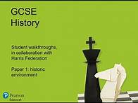 Video thumbnail for Edexcel GCSE History Summer 2024 Student Walkthrough Part 1: Paper 1 Section A Historic Environment