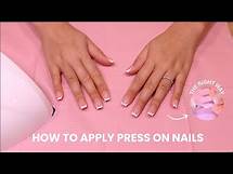 Video thumbnail for How to Apply Press On Nails & Make Them LAST LONGER!