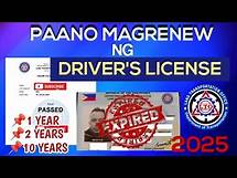 Video thumbnail for PAANO MAG RENEW NG LISENSYA 2025 | HOW TO RENEW LTO DRIVER'S LICENSE | DRIVER'S LICENSE RENEWAL 2025