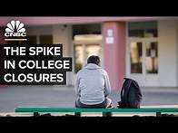 Video thumbnail for Why More And More Colleges Are Closing Down Across America