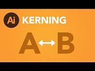 Video thumbnail for Learn How to Adjust Kerning & Letter Spacing in Adobe Illustrator | Dansky