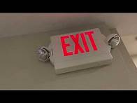 Video thumbnail for Exit Sign/Emergency Light Inspection 19 | Lithonia Quantum