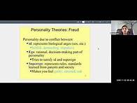 Video thumbnail for Psychology 101 Chapter 11 (Personality) Lecture Part 1