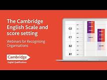 Video thumbnail for The Cambridge English Scale and score setting