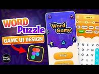 Video thumbnail for Figma Game Design: Creating a Word Puzzle Game UI | Figma UI Design | @pixel.bucket
