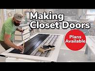 Video thumbnail for Easy Closet Doors || You Can Make These