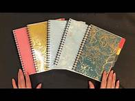 Video thumbnail for How to make divider’s on Cricut for a Spiral bound notebook