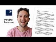 Video thumbnail for The personal statement that got me into Oxford
