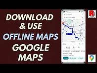 Video thumbnail for How to Download and Use Offline Maps in Google Maps