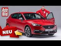 Video thumbnail for Seat Leon (2020): Neuvorstellung - Sitzprobe - kompakt - Infos