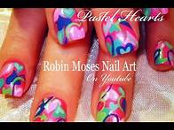 Video thumbnail for Easy Valentine Nails | Cute Pastel Rainbow Hearts Nail Art Design