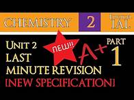 Video thumbnail for [NEW SPECIFICATION][UNDER 50 MINS][WCH12] IAL Edexcel Chemistry Unit 2 Last Minute Revision (1/5)