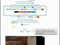 Video thumbnail for SCRABBLE Cheat tool demo. Find high scoring words in SCRABBLE and Words With Friends.