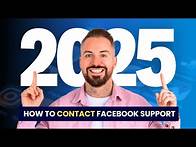 Video thumbnail for HOW TO Contact Facebook Support (2025 Edition)