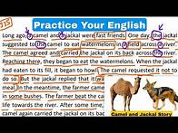 Video thumbnail for How to read a paragraph in English - Learn Story Reading Skills - Story in Past Tense