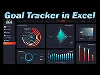 Video thumbnail for How to Make a Personal Goal Tracker Dashboard in Excel