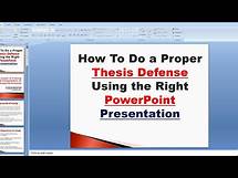 Video thumbnail for how to make PowerPoint presentation for Research defense | create presentation for thesis defense