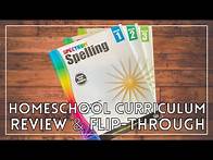Video thumbnail for Spectrum Spelling Workbooks Review Grades 1, 2, and 3 | Spelling Workbook Flip-through Homeschooling