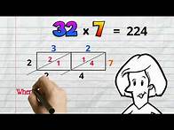 Video thumbnail for Lattice Method Multiplication