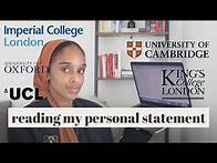 Video thumbnail for How to Write the Best Personal Statement For ANY University & ANY Course