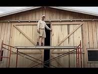 Video thumbnail for Building Barn Doors