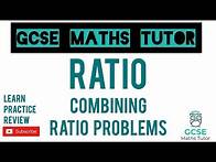 Video thumbnail for Combining Ratios & Three Part Ratios (Part 2) | Grade 5+ Series | GCSE Maths Tutor