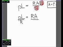 Video thumbnail for Physics Skills - Rearranging Equations