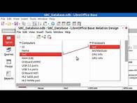 Video thumbnail for Introduction to Databases: LibreOffice Base Tutorial