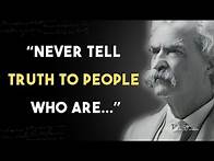 Video thumbnail for Mark Twain Quotes That are Worth Words of Wisdom