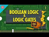 Video thumbnail for Boolean Logic & Logic Gates: Crash Course Computer Science #3