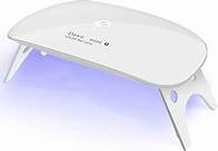 Video thumbnail for Kepma UV LED Nail Dryer Mini lamp Portable Curing Light for Gel Nail Polish,6w(White)