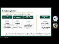 Video thumbnail for How to Update Your Designation of Beneficiary Forms