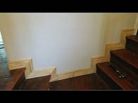 Video thumbnail for Baseboard Installation on Stairs