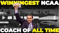 Video thumbnail for Top NCAA Coaches with the Most Championships in History