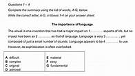 Video thumbnail for IELTS Reading – Summary Completion Questions – IELTS Jacky