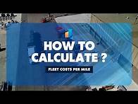 Video thumbnail for How to Calculate Fleet Cost Per Mile | Save on Fleet & Fuel Costs | #fleetcost #costcalculation