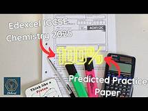Video thumbnail for Chemistry Paper 2025 | Edexcel IGCSE Paper 2 | Practice Paper Walkthrough