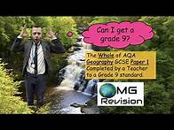 Video thumbnail for How to Get a Grade 9 GCSE Geography Paper 1 FULL WALKTHROUGH - ALL QUESTIONS ANSWERED AQA 9-1
