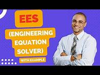 Video thumbnail for 39. EES (Engineering Equation Solver) Setup with crack & Thermodynamics, Rankine Cycle Solution.